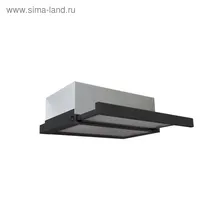 Вытяжка MBS ARALIA 260 BLACK, встраиваемая, 650 м3/ч, 2 скорости, 60 см, чёрная