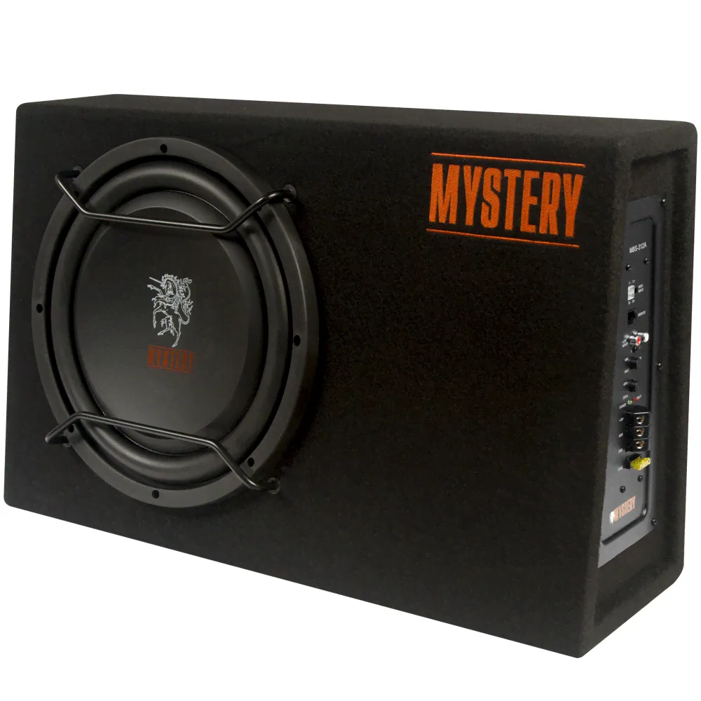 Автомобильный активный сабвуфер MYSTERY MBS-312A / 12 дюймов (30см)-0