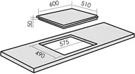 Варочная поверхность MBS PI-604 черный