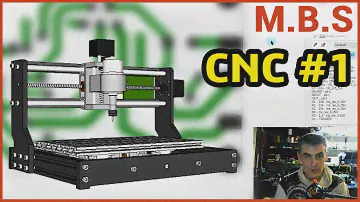 Изготовление печатной платы на станке ЧПУ в деталях Часть1 CNC3018