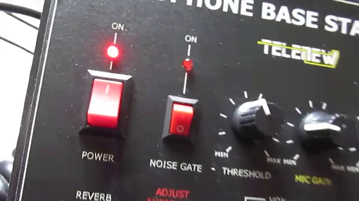 teste de microfone base station mbs -02