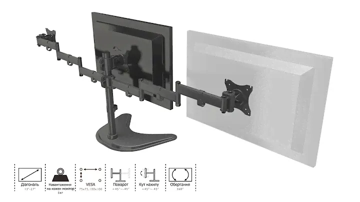 Настольное крепление ITech MBS-13M