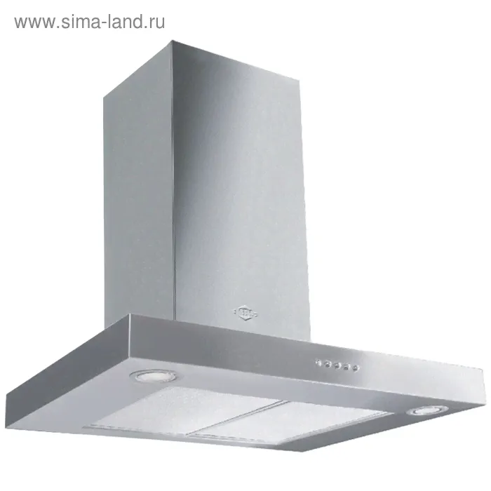 Вытяжка MBS BERGIA 160 INOX, каминная, 600 м3/ч, 3 скорости, 60 см, серебристая